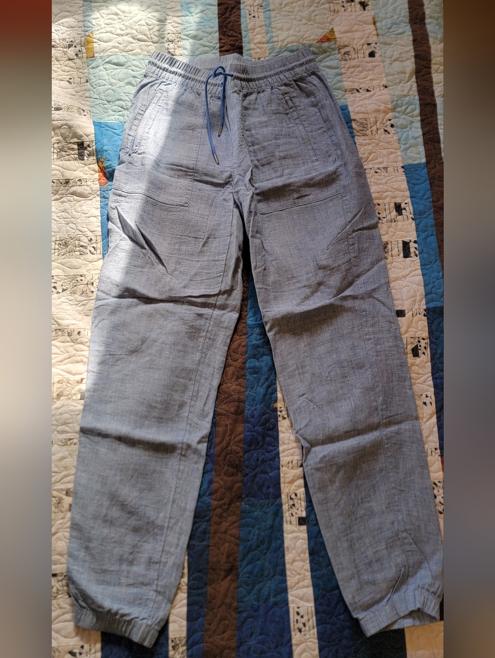 Athleta Linen Joggers